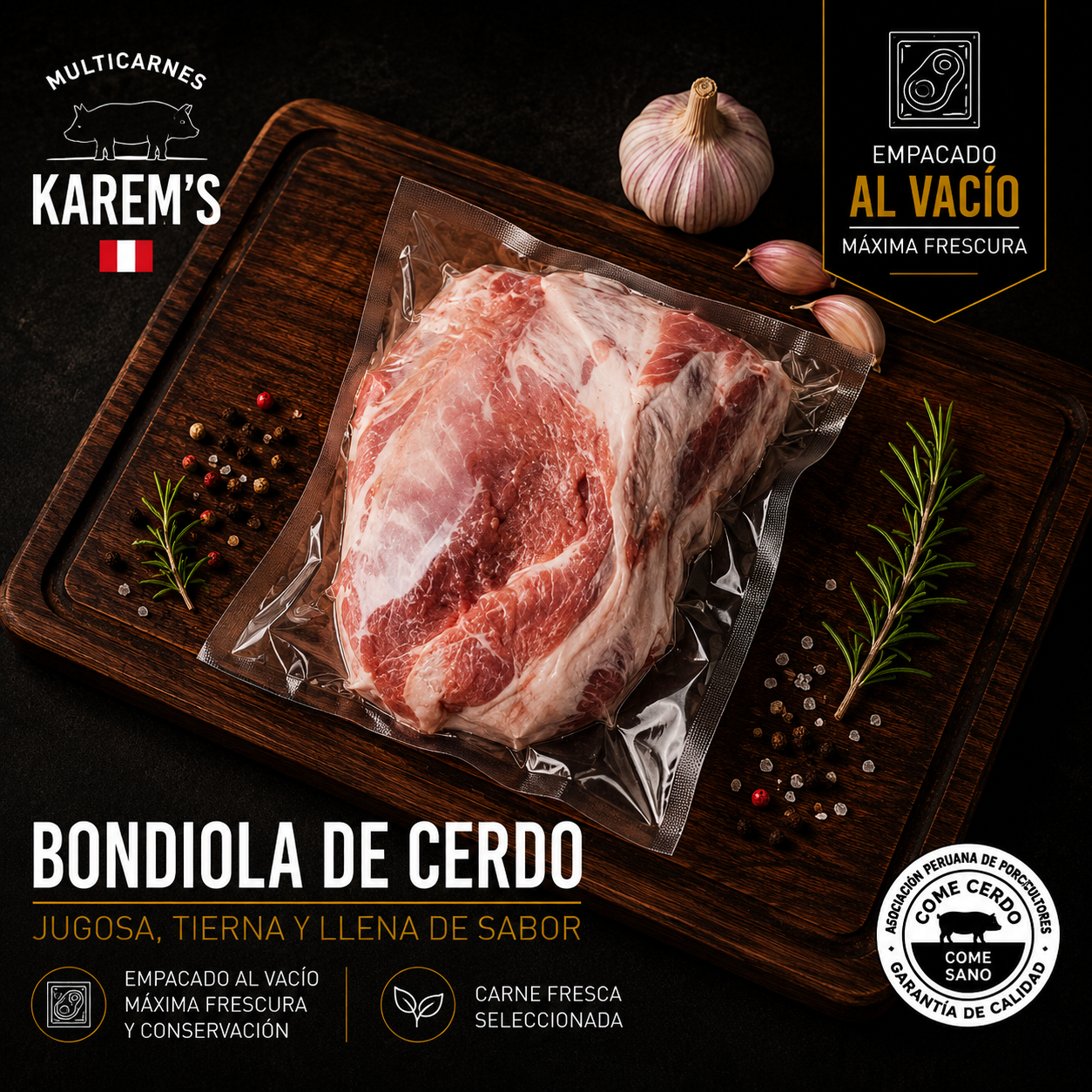 Bondiola de Cerdo